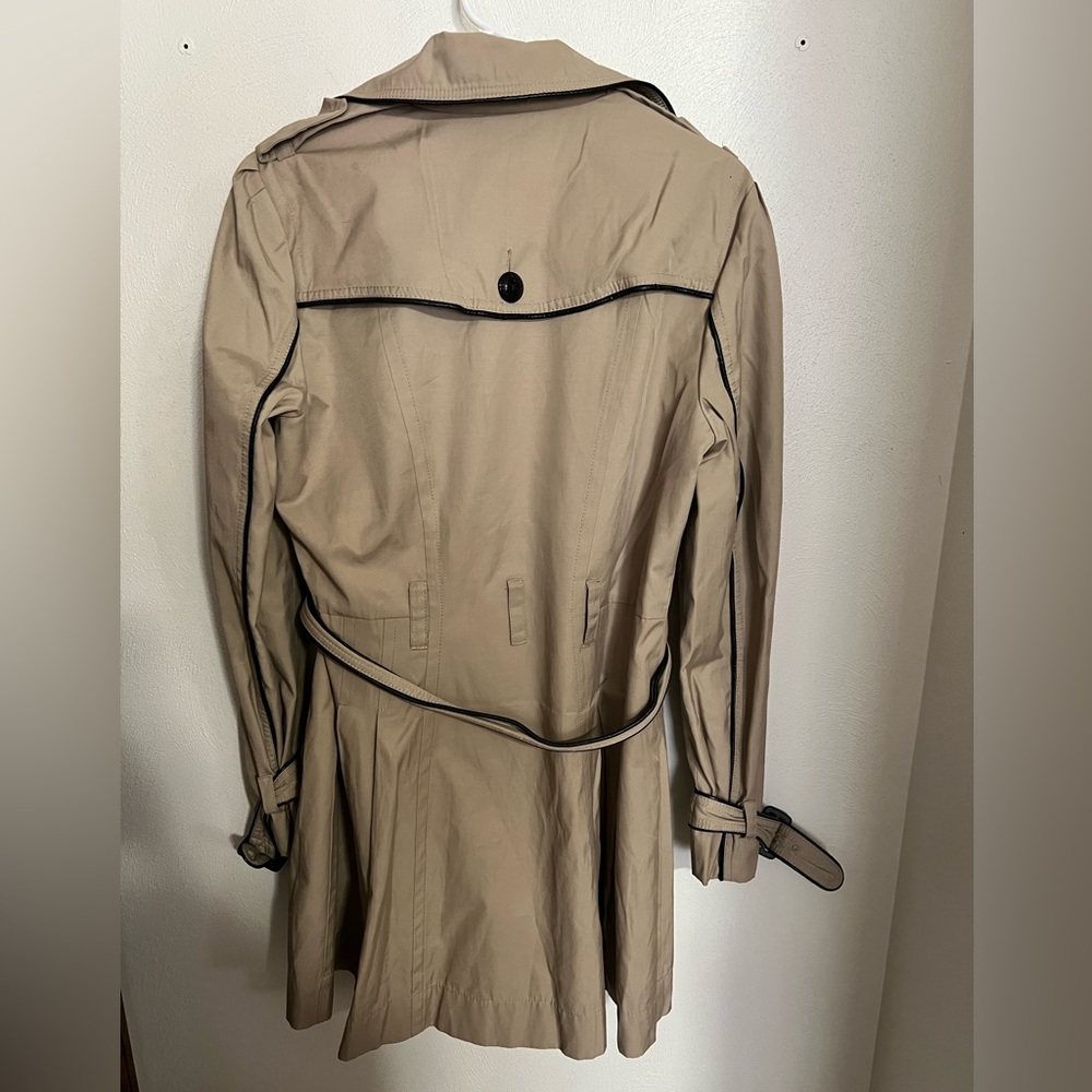 Express Classic Double Breasted Belted Trench Coa… - image 5